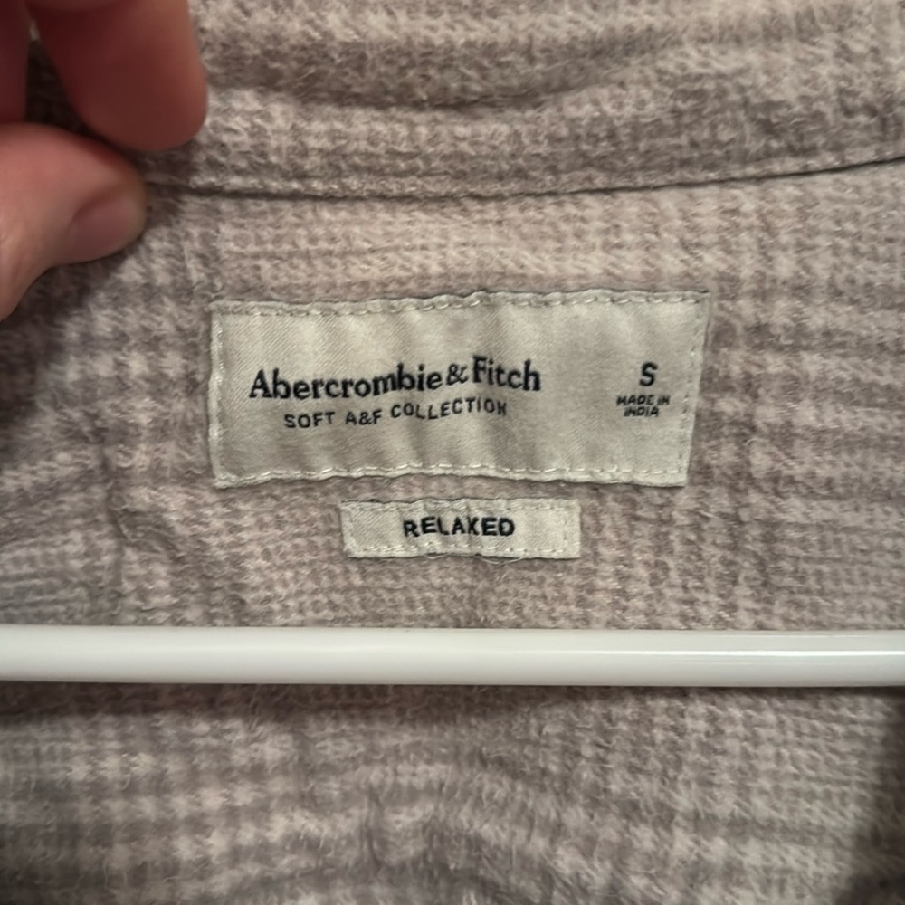 Abercrombie & Fitch Plaid Men’s Bomber Jacket - Picture 3 of 7